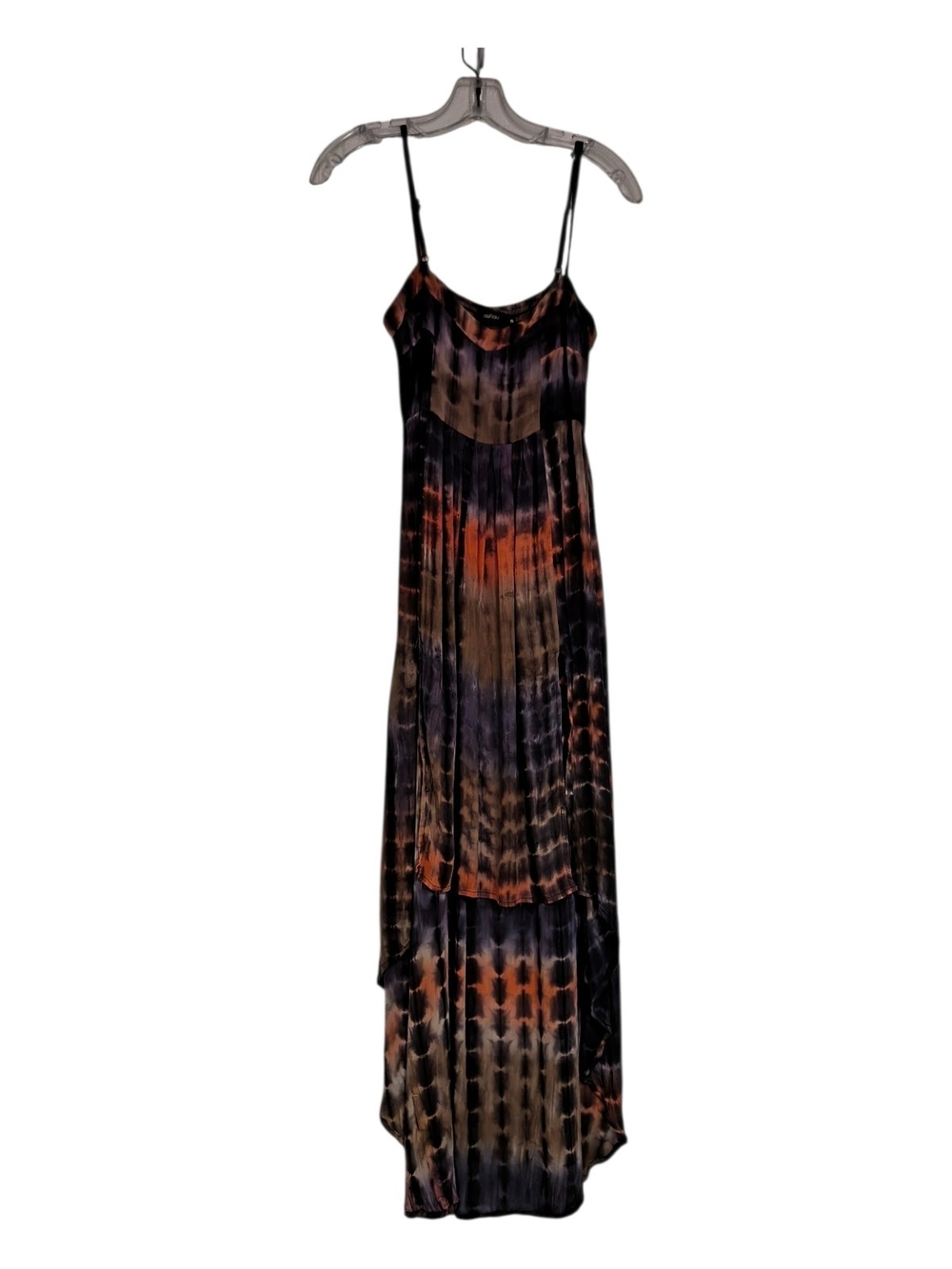 Millau Boho Tie-Dye Hi Lo Maxi Sundress - S